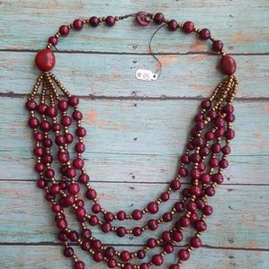 2 for $55 Handcrafted eco-friendly necklace with earrings